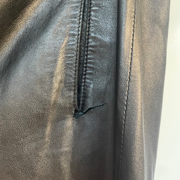 100% Genuine Lamb Leather Pants - Picture 5 of 5